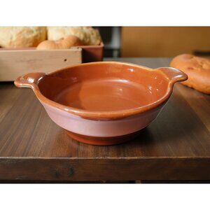 vintage 1970s dc diversified ceramics casserole dish 32oz 10in.L x 7-7/8in.